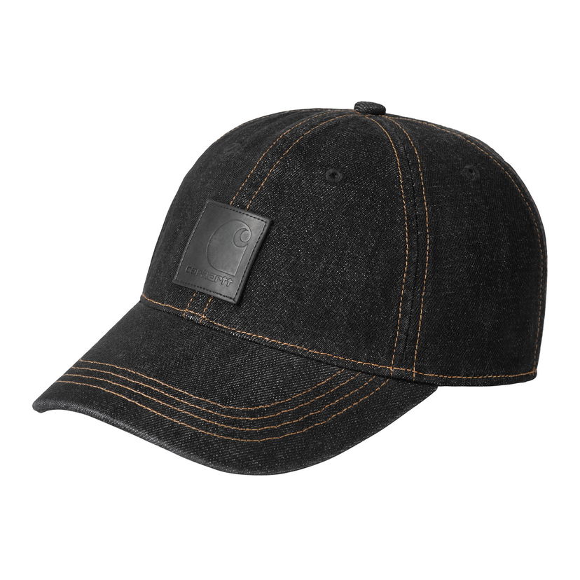 Korkki Carhartt WIP Bleached Denim Baseball Cap Musta | I034471_6