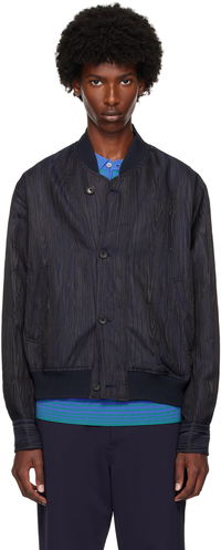 PS Paul Smith Graphic Pattern Bomber Jacket