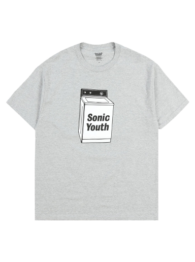 T-paita Pleasures Techpack Tee Heather Grey Harmaa | P23SY020-GREY