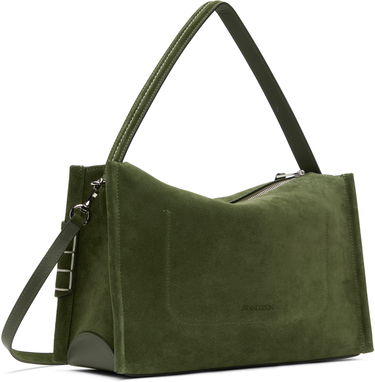 Olkalaukku JW Anderson JW Anderson Medium Loafer Suede Shoulder Bag Vihreä | HB0732-LA0364, 2