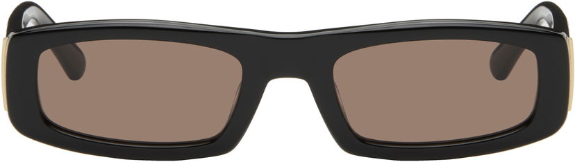Aurinkolasit AMI AMI 75010 Square Sunglasses Musta | UGL512.AM0004