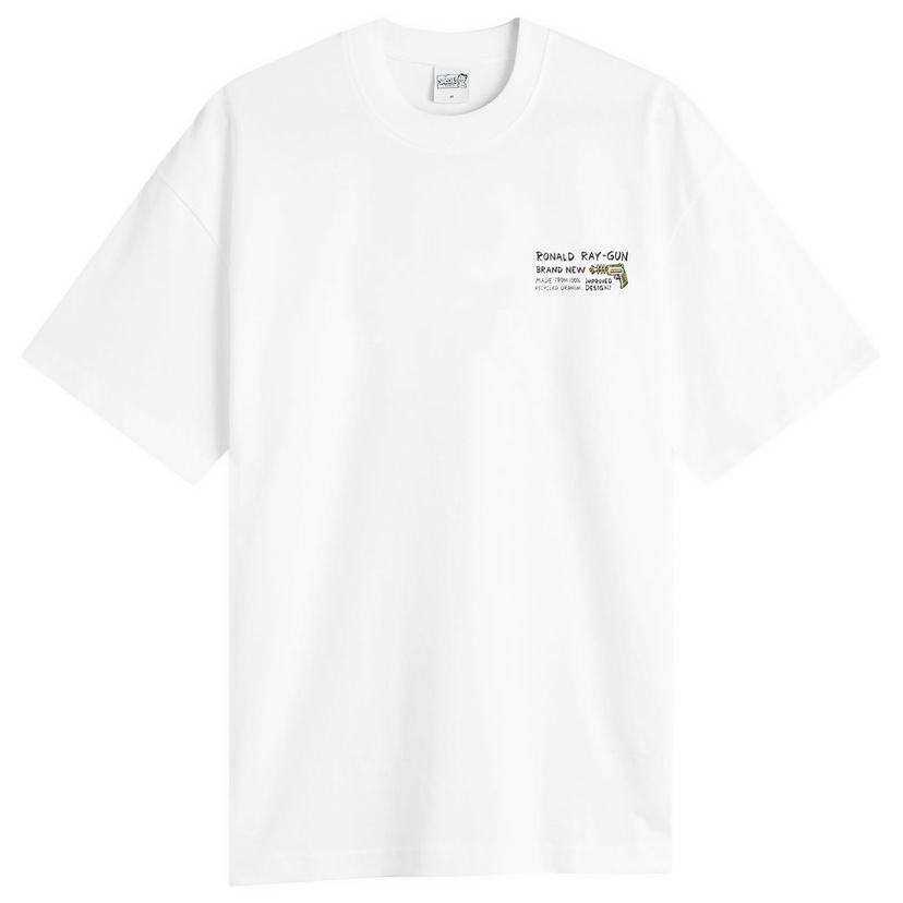 T-paita Polar Skate Co. Ray Gun T-Shirt, Size Small Valkoinen | PSC-F25-32-WHT