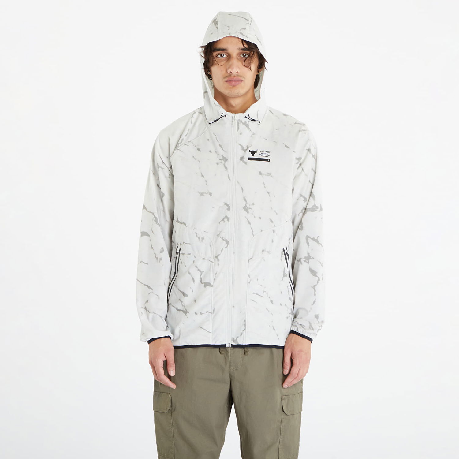 Takki Under Armour Rock Unstopable Printed Valkoinen | 1380112-114, 0