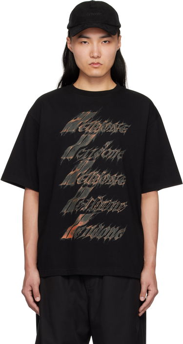 T-paita We11done We11done Spark Logo T-Shirt Musta | WD-TT0-25-751-U-BK, 0