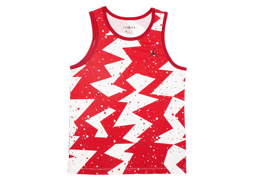 Tankkitoppi Jordan Jordan Printed Poolside Tank Top Gym Red Punainen | CJ6230-687