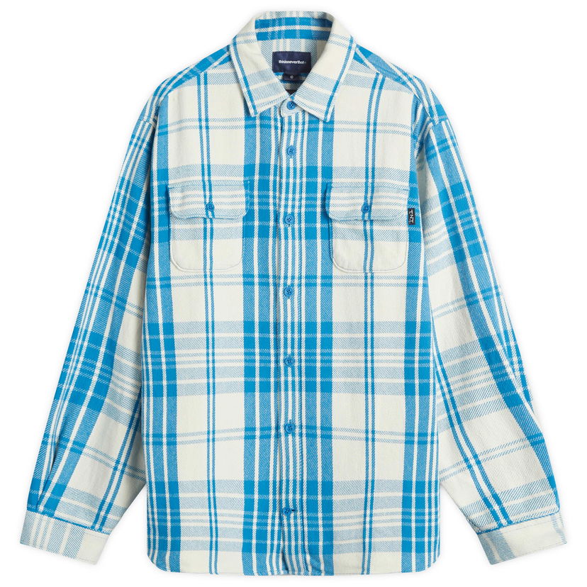 Paita thisisneverthat Flannel Work Shirt Sininen | TN243WSHTL02-BLU