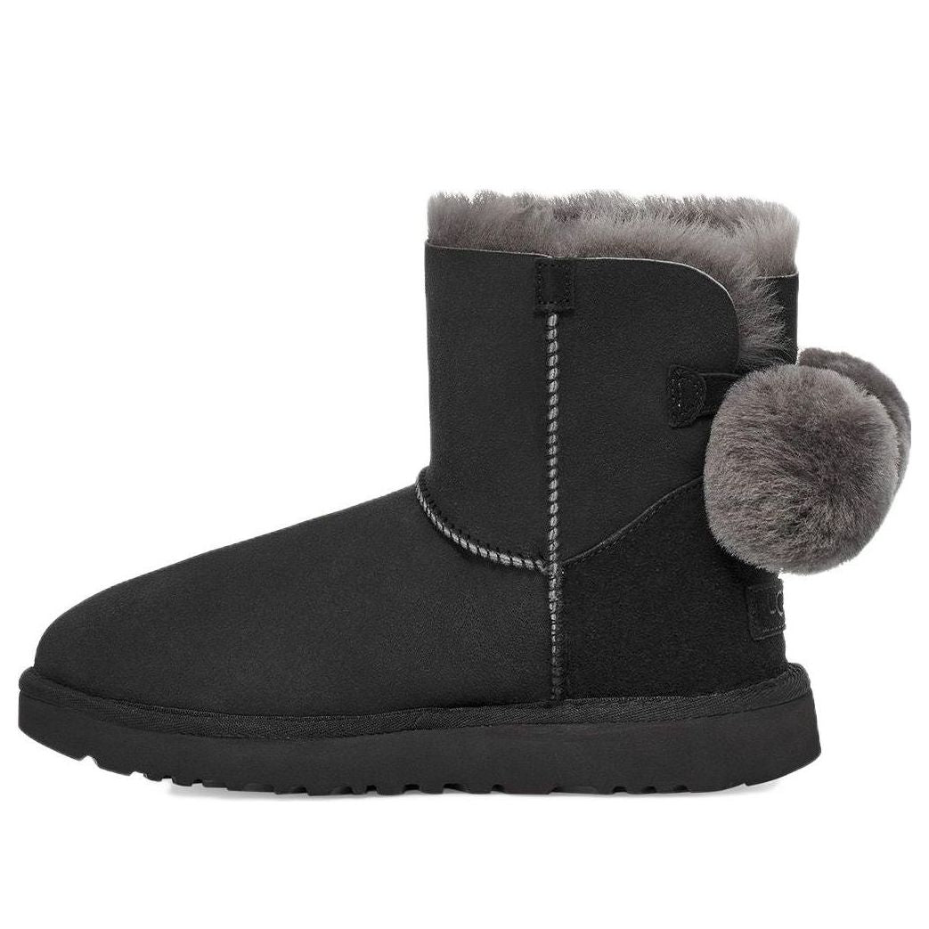 Tennarit ja kengät UGG Fuzzy Bow Mini Boots Musta | 1132018-BLK, 0