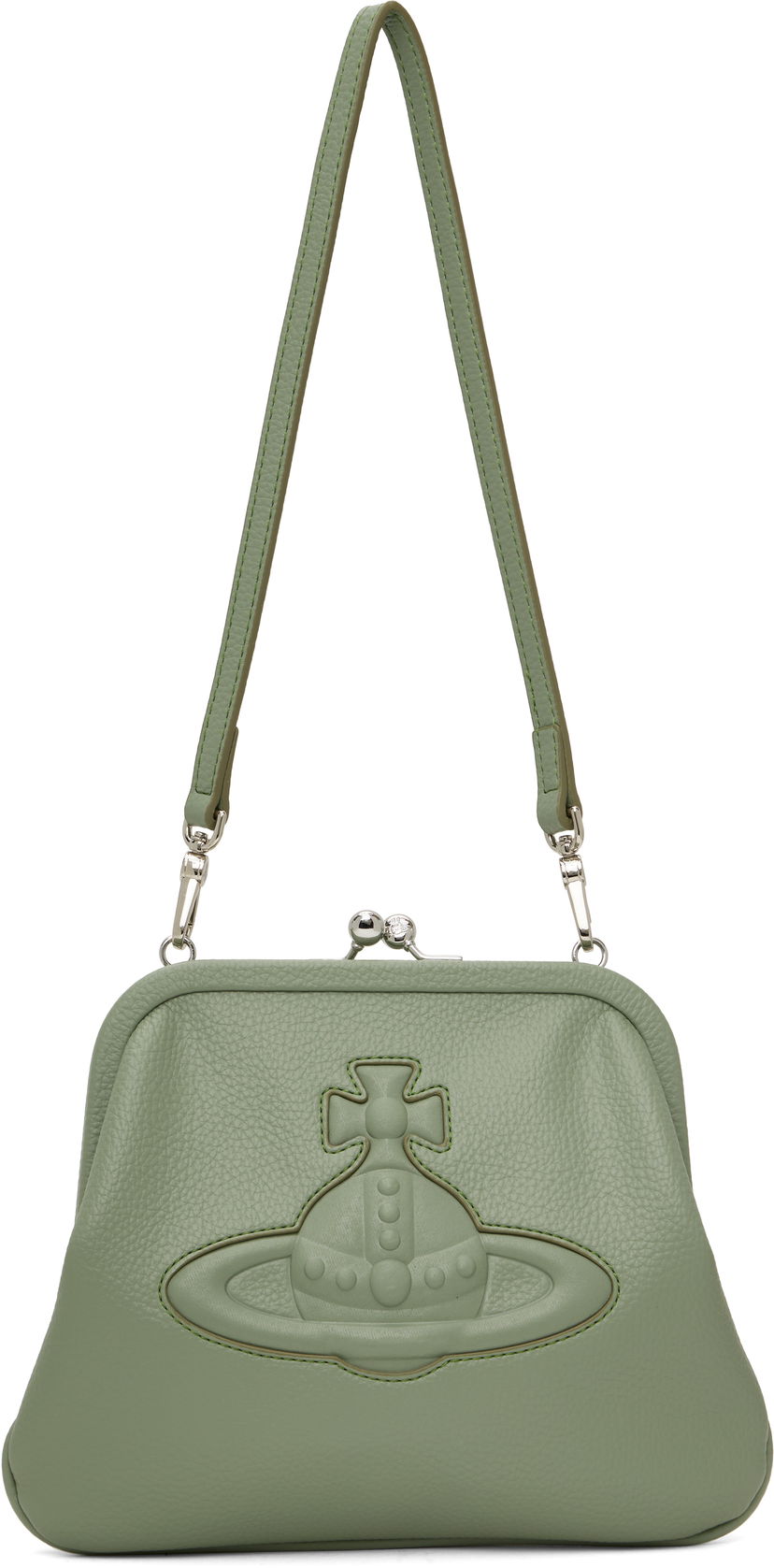 Käsilaukku Vivienne Westwood Vivienne Westwood Vivienne's Orb Clutch Vihreä | 4B010009W-S000D-