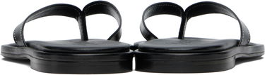 Vaatteet Aeyde Aeyde Melody Leather Toe-Post Flip-Flops Musta | A11-FS-FDMR08FL191-SS25-800-007, 1