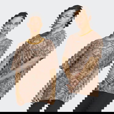 T-paita adidas Performance Terrex National Geographic Graphic Tencel Short Sleeve Tee Beige | IC4941, 0