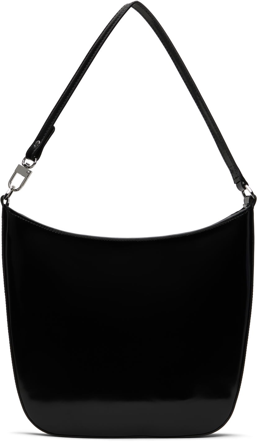 Olkalaukku BY FAR Patent Leather Shoulder Bag Musta | MWBSB053CL017BK001PL