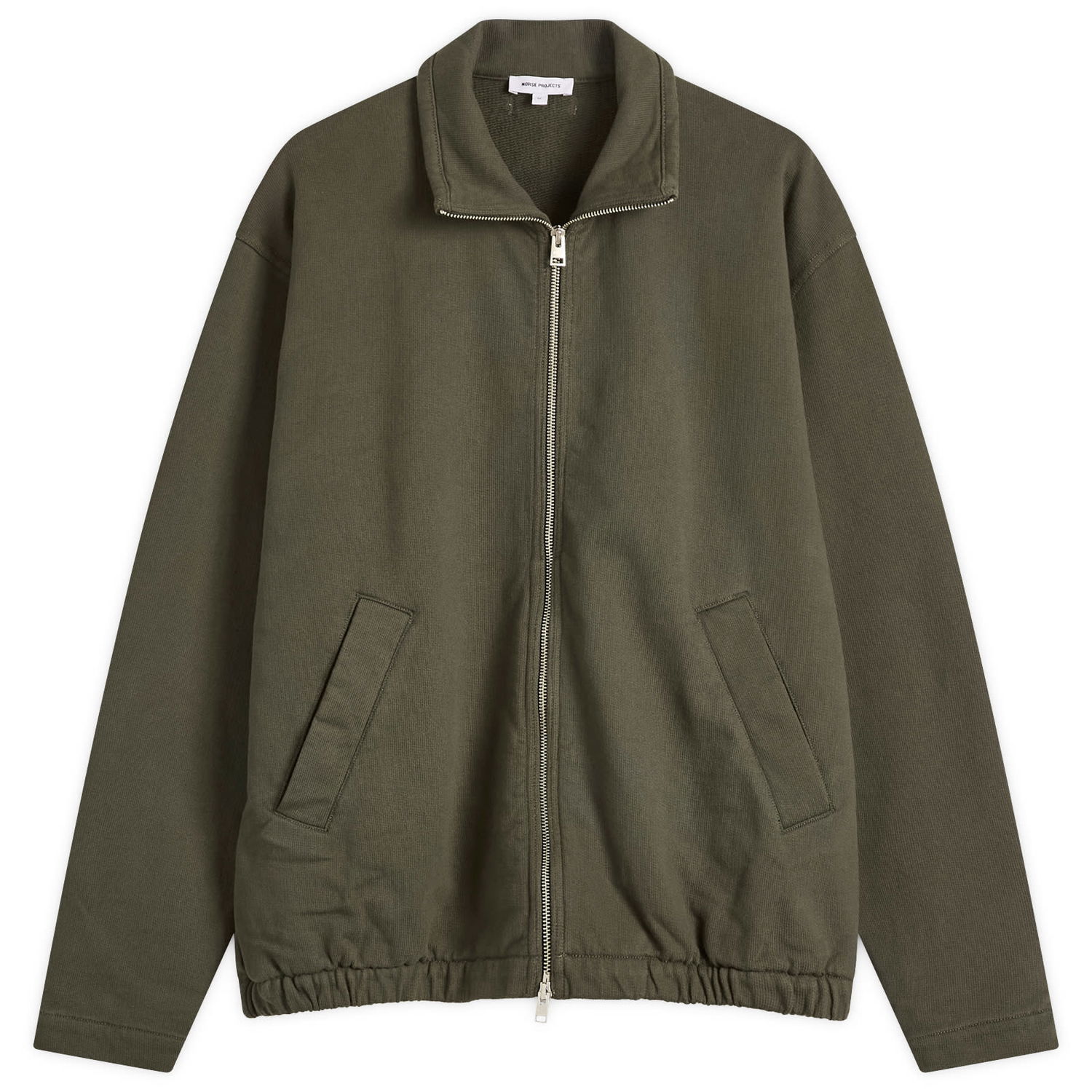 Huppari NORSE PROJECTS Norse Projects Bjorn Relaxed Track Jacket Vihreä | N20-1379-8131, 0