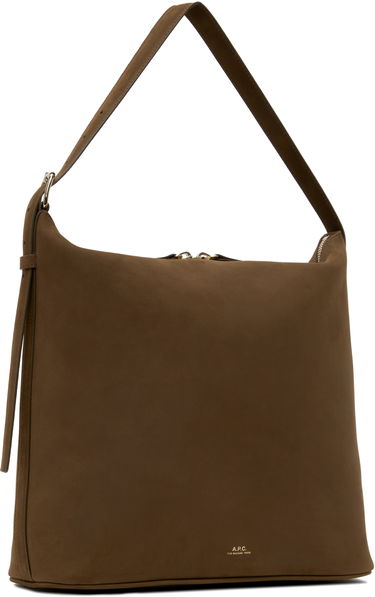 Olkalaukku A.P.C. A.P.C. Vera Tote Bag Ruskea | PXCAT-F61902, 1