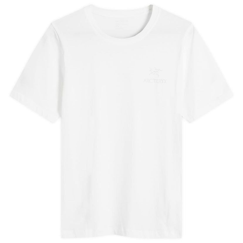 T-paita Arcteryx Women's Emblem Short Sleeve T-Shirt, Size Large Valkoinen | X000009502-017552