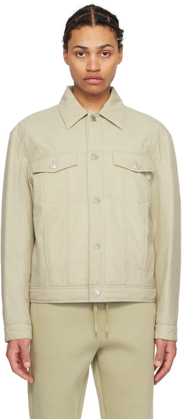 Takki AMI Paris Padded Jacket Vihreä | HJK233.PA0009