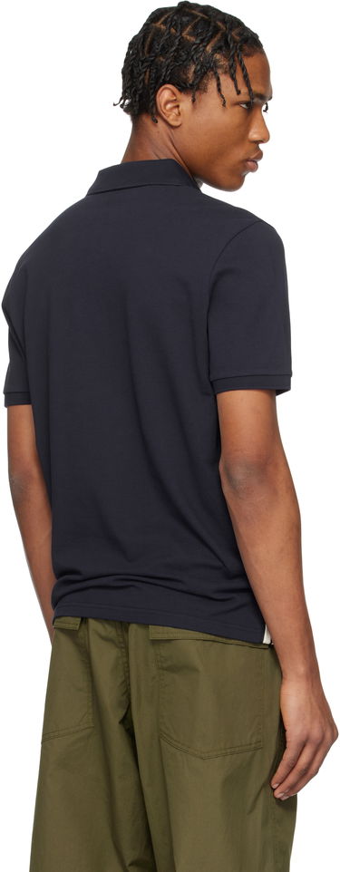Poolopaita Moncler Moncler Archivio Short Sleeve Polo Tummansininen | K10918A0002689A16, 2
