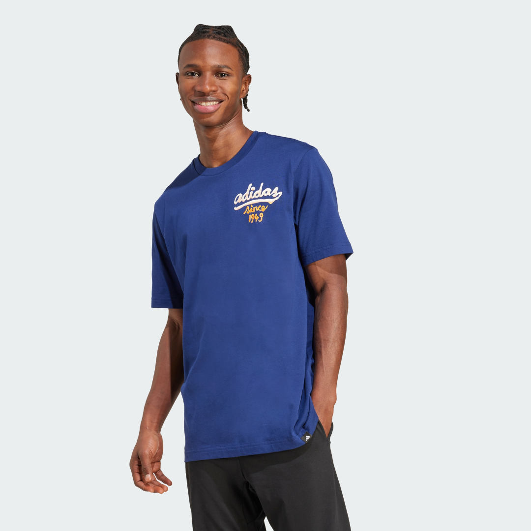 T-paita adidas Performance Graphic Tee Sininen | JM6465, 0