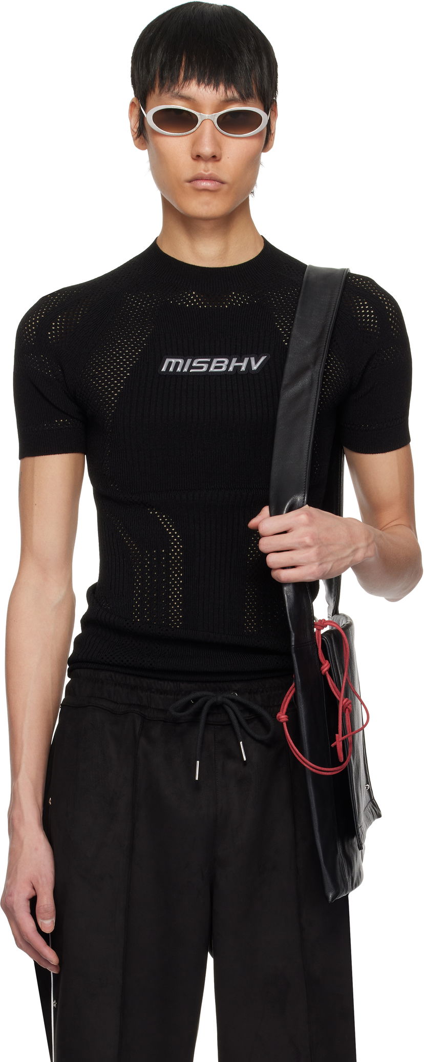 T-paita MISBHV MISBHV Knitted Future Sport T-Shirt Musta | 250M500