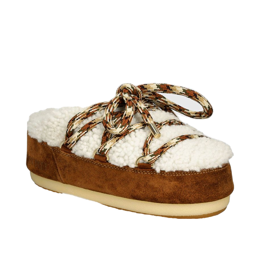 Tennarit ja kengät Moon Boot MB MULE SHEARLING Slippers Ruskea | 80D1460240.MA03