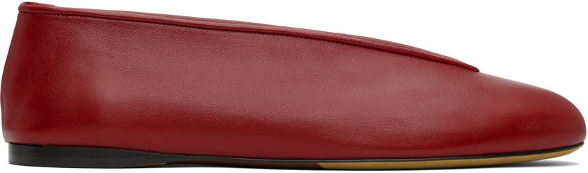 Mekko Moschino Moschino Duck Nappa Ballerina Flats Punainen | MA11010C1M MA0 500
