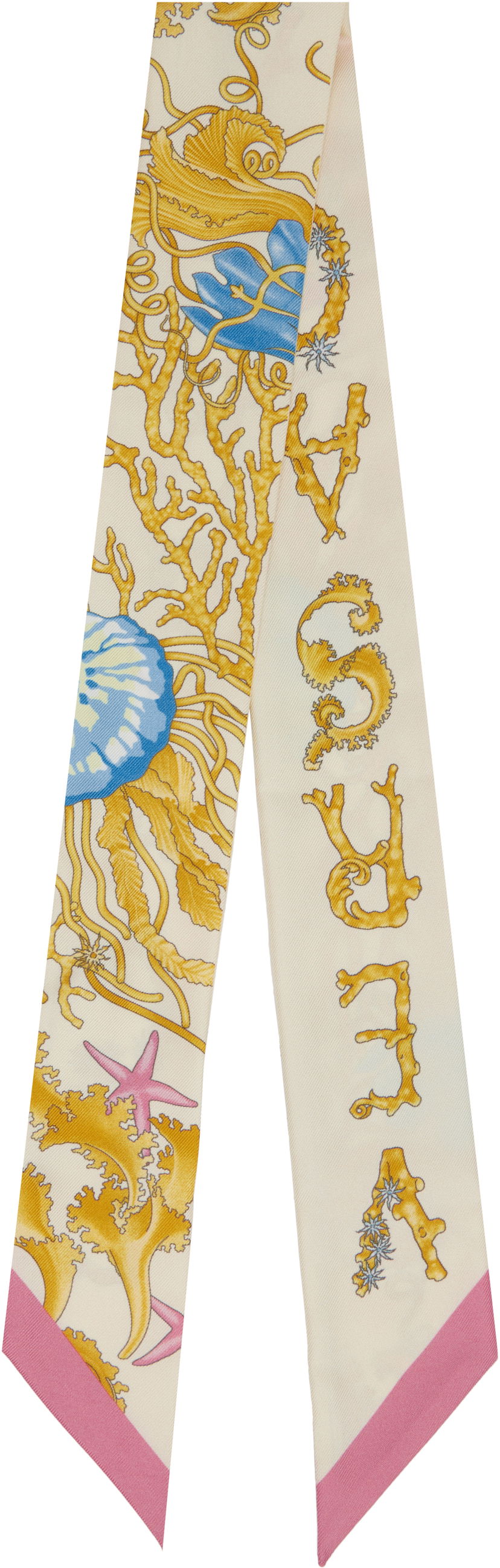 Huivi Versace Versace Underwater Barocco Silk Scarf Monivärinen | IBA0005_1A15541