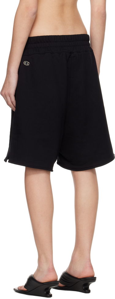 Shortsit Rick Owens Rick Owens Champion Edition French Terry Shorts Musta | CW01E1683 CHFE, 3