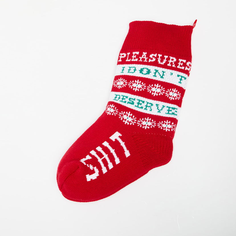 Kodin sisustus Pleasures Naughty Holiday Stocking Red Universal Punainen | P24W058 RED