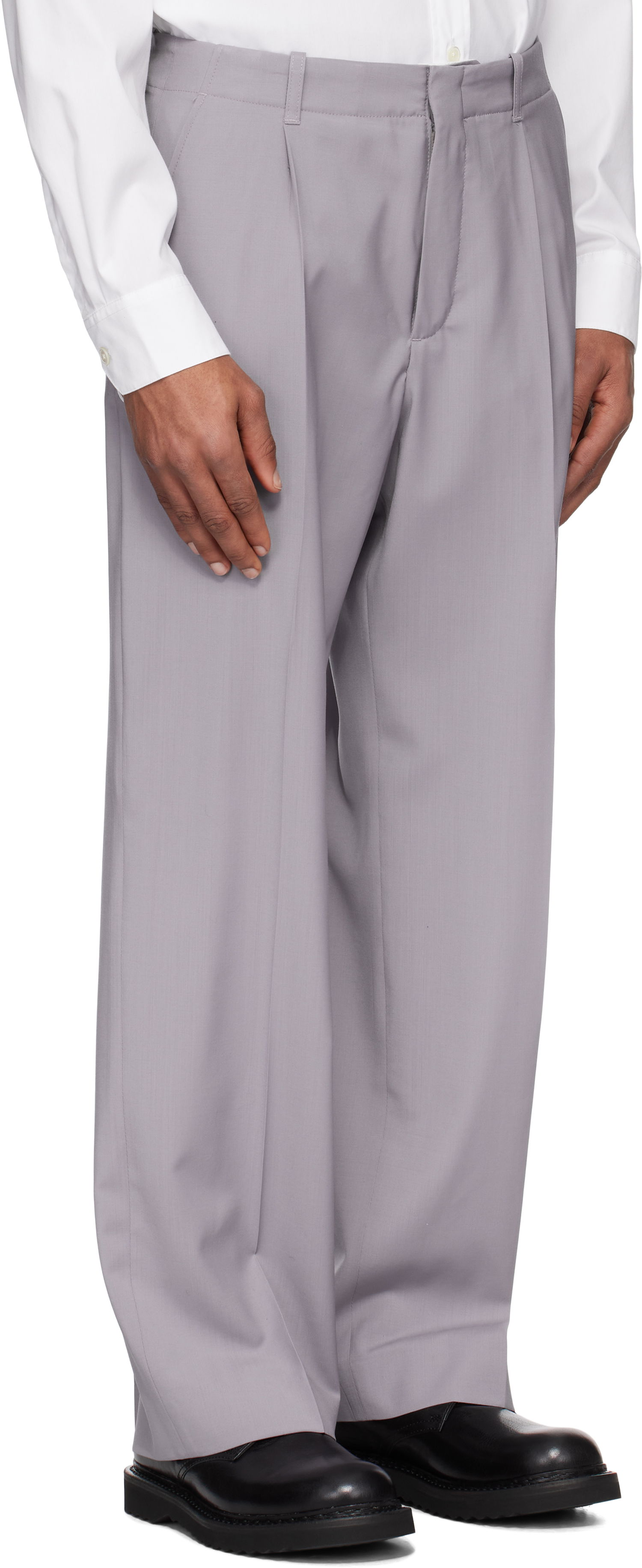 Housut OUR LEGACY Our Legacy Borrowed Chino Trousers Harmaa | M2254BDL, 1