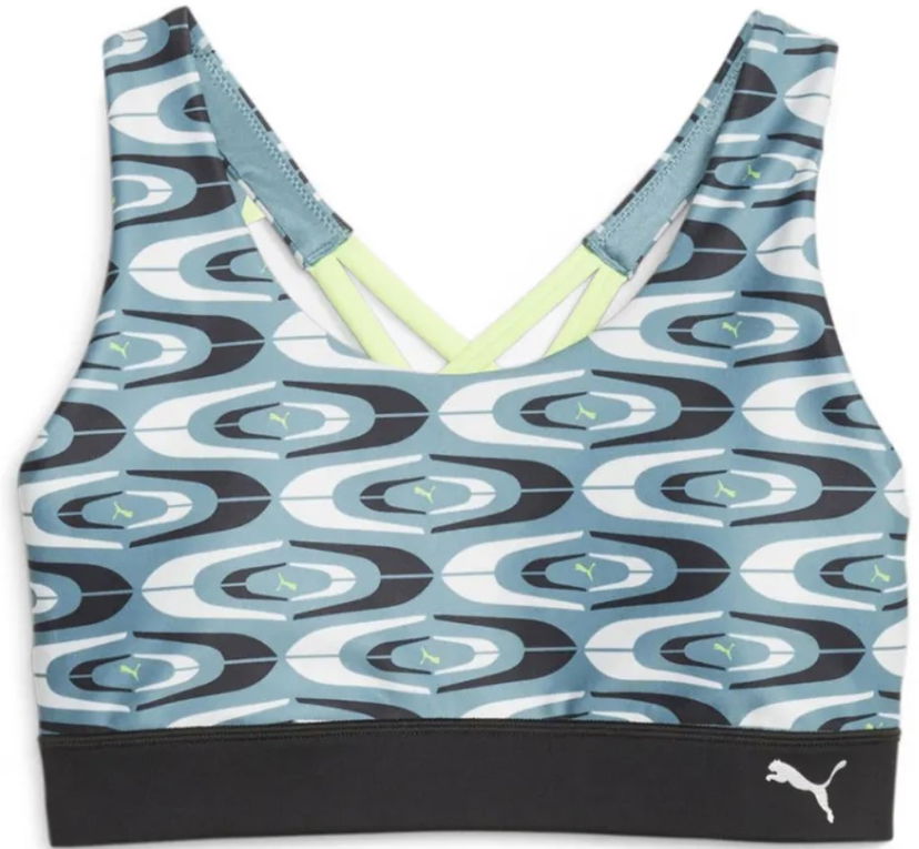 Rintaliivit Puma Puma Retro Glam Strappy Sports Bra Sininen | 523892-48