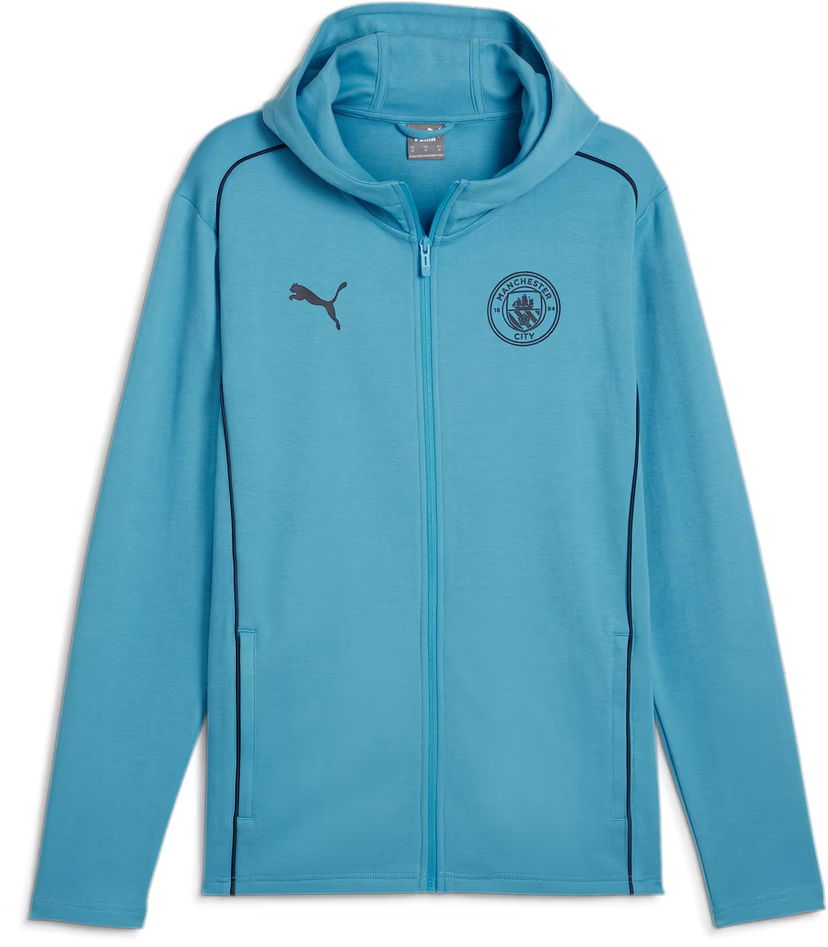 Takki Puma MCFC Casuals Hooded Jkt Turkoosi | 777565-31