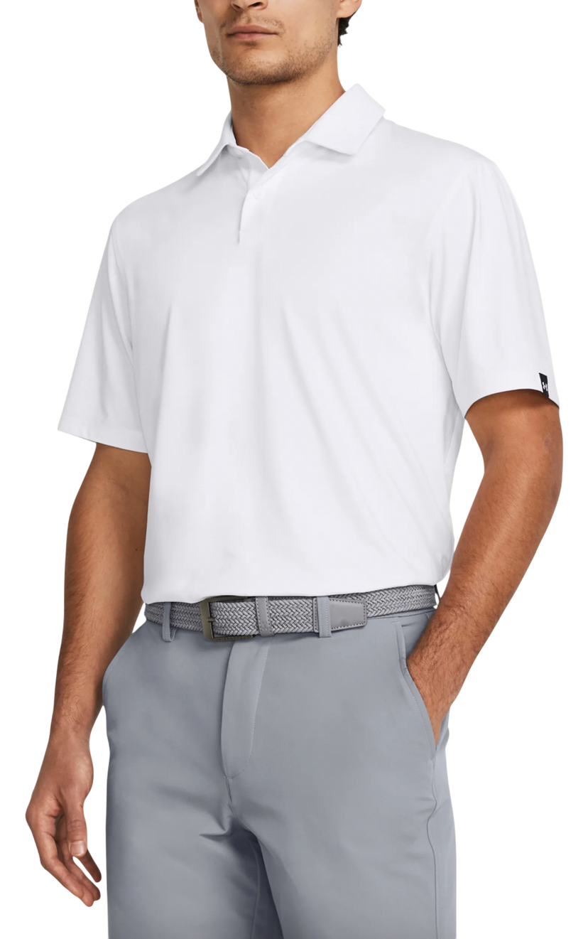 Poolopaita Under Armour T2G Performance Polo Valkoinen | 1383255-100