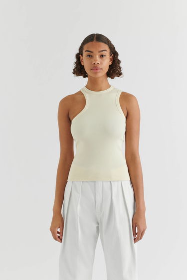 Tankkitoppi AXEL ARIGATO Scoop Tank Top Beige | A0654005, 2