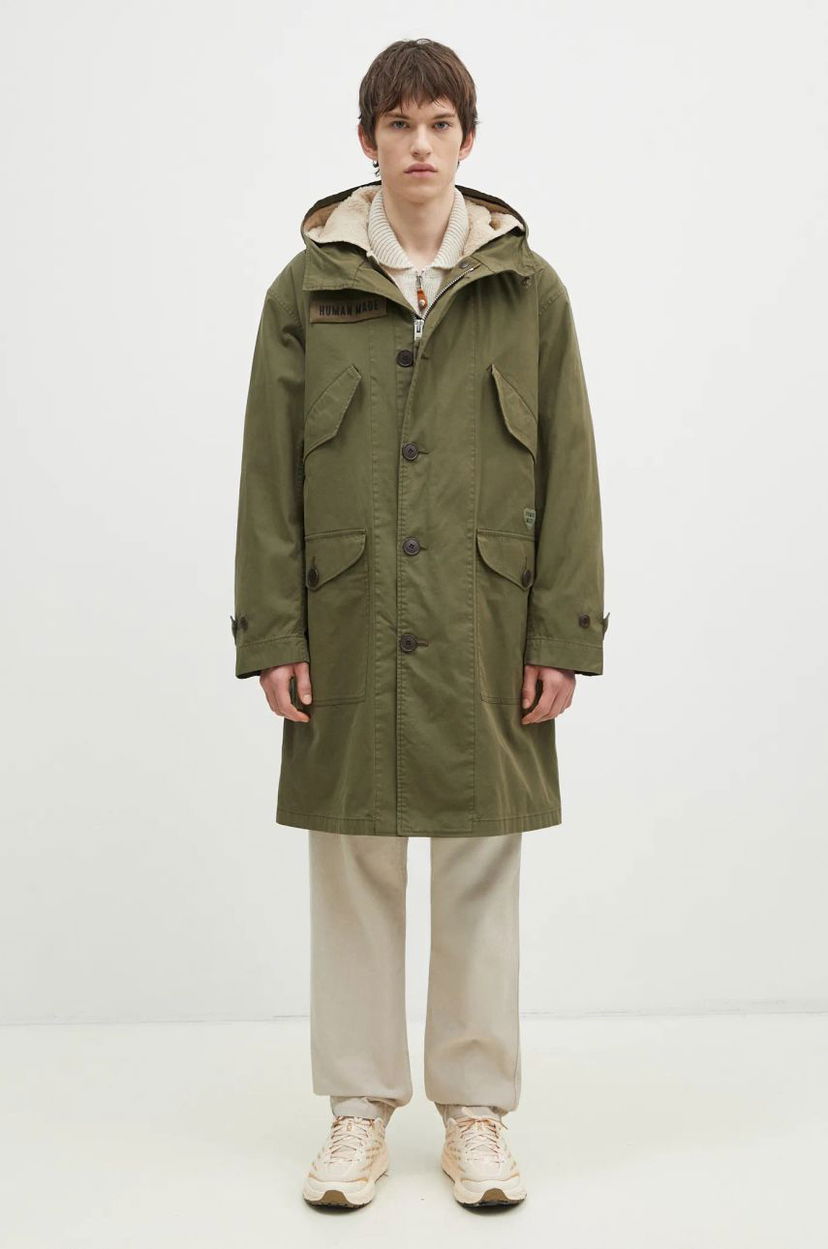 Parka Human Made Military Parka Vihreä | HM28JK023