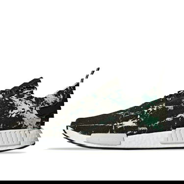 Tennarit ja kengät adidas Originals NMD R1 Marble Aero Green Musta | BB7996, 1