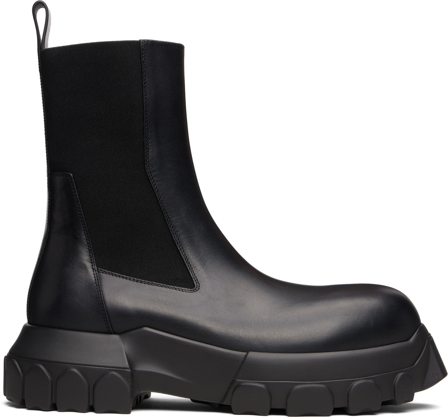 Tennarit ja kengät Rick Owens Rick Owens Concordians Beatle Bozo Tractor Chelsea Boots Musta | RU02E1881 LGE, 0