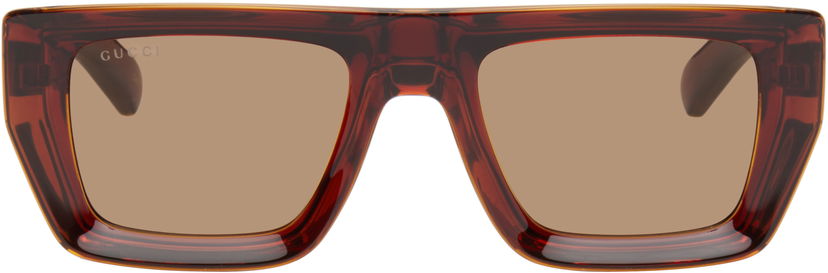 Aurinkolasit Gucci Sunset Boulevard Sunglasses Ruskea | GG1723S-002