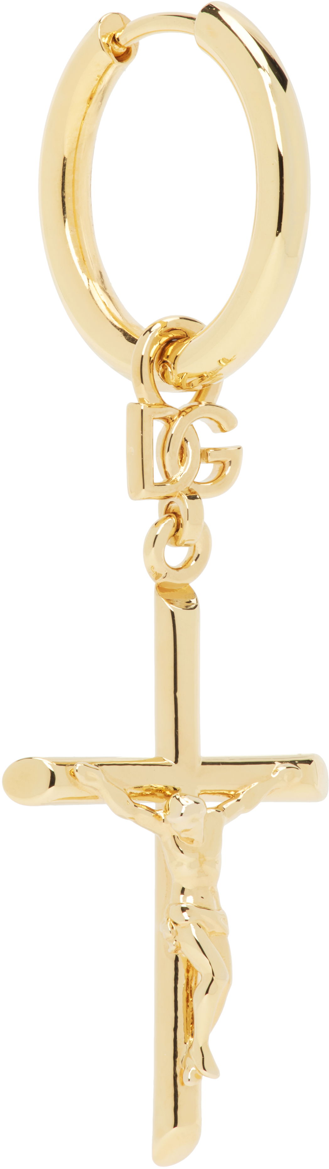 Korvakorut Dolce & Gabbana Dolce&Gabbana DNA Cross Single Earring Keltainen | WEQ1D1W1111, 1