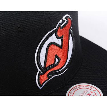 Korkki Mitchell & Ness New Jersey Devils Top Spot Snapback Musta | HHSS6743-NJDYYPPPBLCK, 4