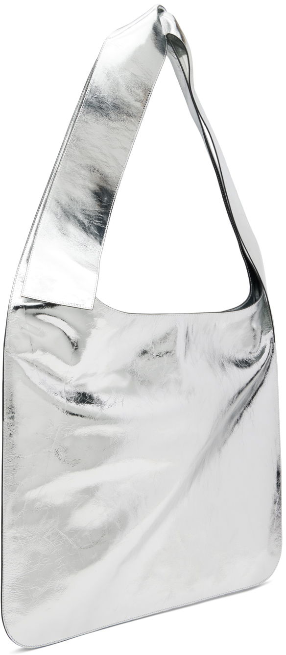 Olkalaukku We11done We11done Knotted Shoulder Bag Metallinen | WD-AB3-22-477-U-SV, 1