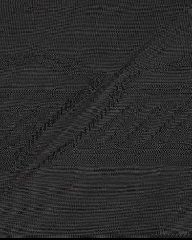 Villapaita Aries Recycled Reverse Knit Temple Sweater Vest Musta | CTAR40024 BLK, 5