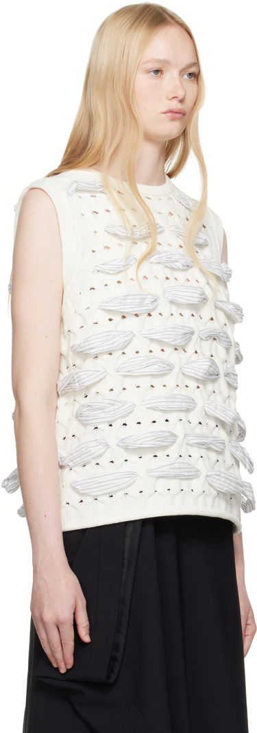 Villapaita ADER ERROR ADER error Knit Vest Valkoinen | BO01SSKT0202WH, 1