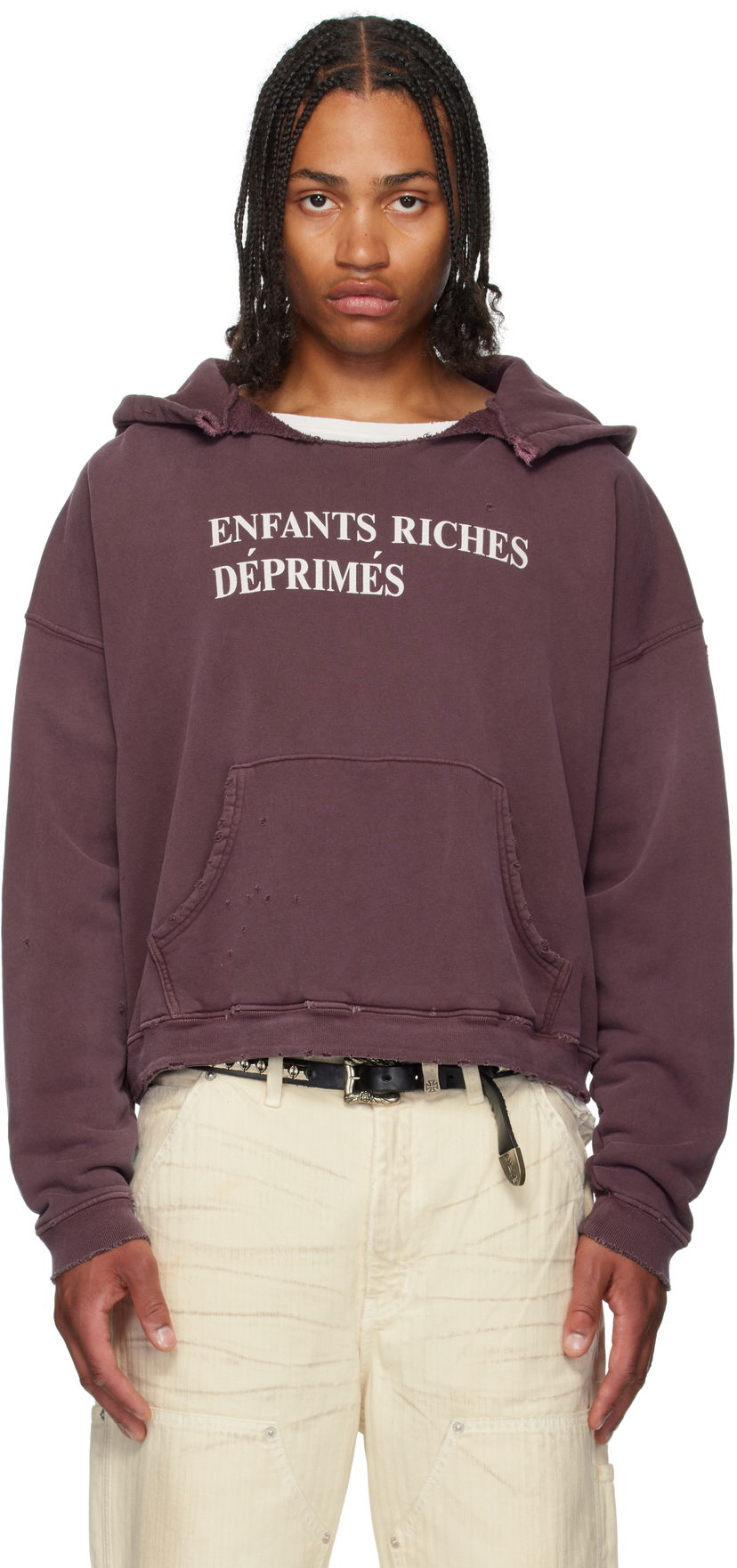 Huppari Enfants Riches Déprimés Enfants Riches Déprimés Classic Logo Hoodie Violetti | 020-475