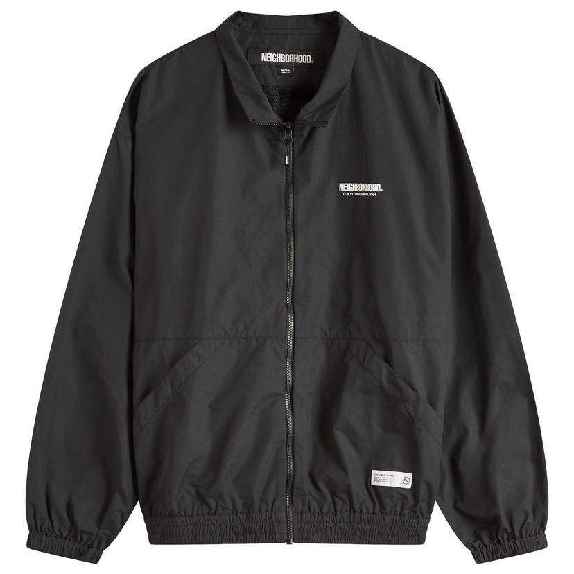 Takki Neighborhood Men's Track Jacket Musta | 251TSNH-JKM06-BLK
