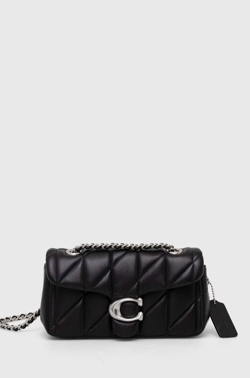 Olkalaukku Coach Tabby Leather Shoulder Bag Musta | CP149