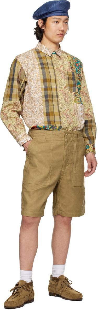 Shortsit Engineered Garments Engineered Garments Fatigue Shorts Ruskea | 25S1E003, 3