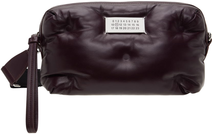 Käsilaukku Maison Margiela Glam Slam Camera Pouch Burgundia | SB1WB0006 P4300