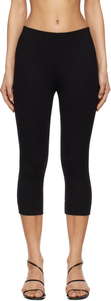 Leggingsit rag & bone Rag & Bone Simone Ponte Capri Trousers Musta | WAC24PT037LC37, 0