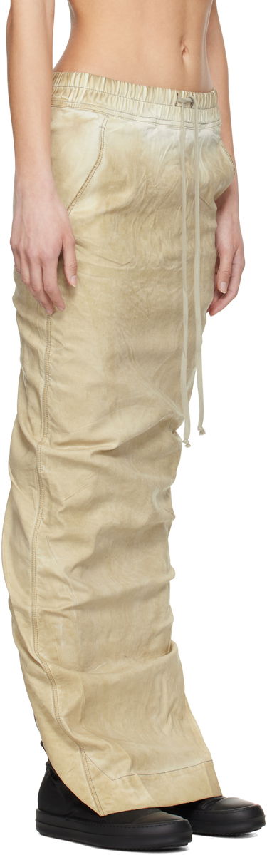 Hame Rick Owens Rick Owens DRKSHDW Hollywood Pull On Pillar Denim Maxi Skirt Beige | DS01E3332 SCF, 1