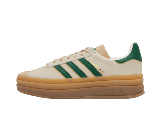 Tennarit ja kengät adidas Originals Gazelle Bold "Green Beige" Beige | ID7056