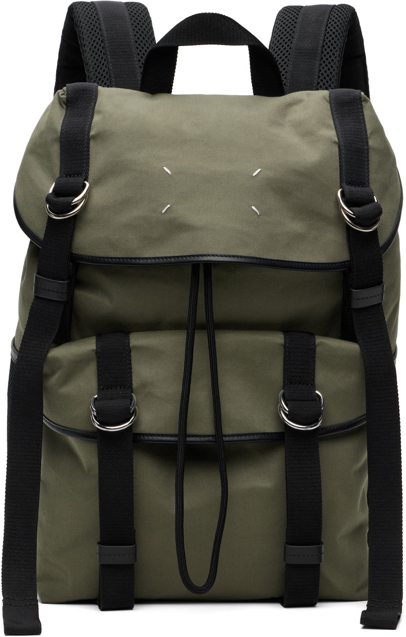 Reppu Maison Margiela Maison Margiela High Tech Medium Backpack Vihreä | SB1WA0016 P8609